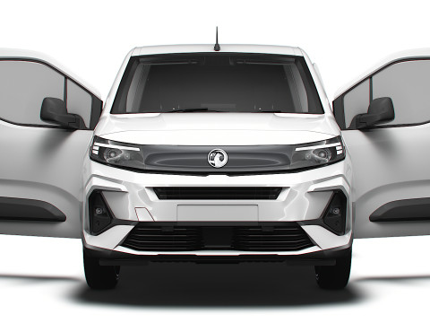 Vauxhall Combo e SWB Van Tailgate HQ Interior 2024 3D-Modell