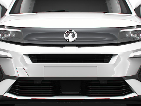 Vauxhall Combo e SWB Van Tailgate HQ Interior 2024 3D-Modell