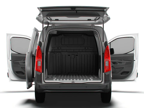 Vauxhall Combo e SWB Van Tailgate HQ Interior 2024 3D Model