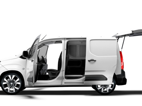 Vauxhall Combo e SWB Van Tailgate HQ Interior 2024 3D-Modell