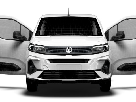 Vauxhall Combo e SWB Van Tailgate HQ Interior 2024 3D-Modell