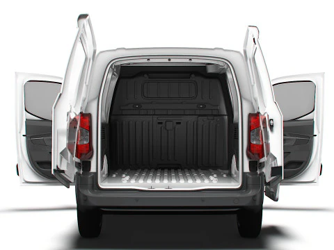 Peugeot e Partner LWB Van HQ Interior 2024 Modelo 3D
