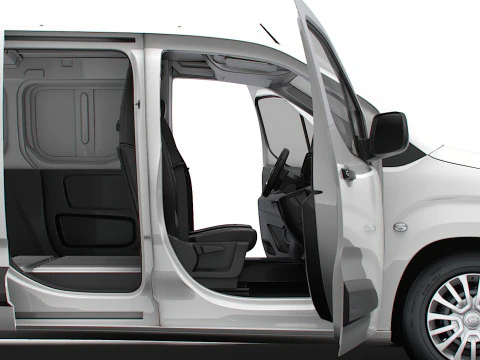 Toyota ProAce City Electric LWB Van HQ Interior 2024 3D Model