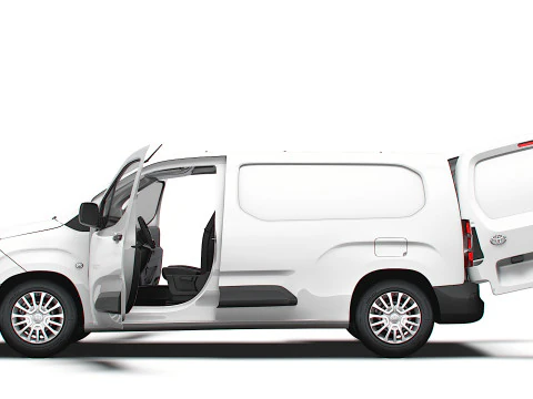 Toyota ProAce City Electric LWB Van HQ Interior 2024 3D Model