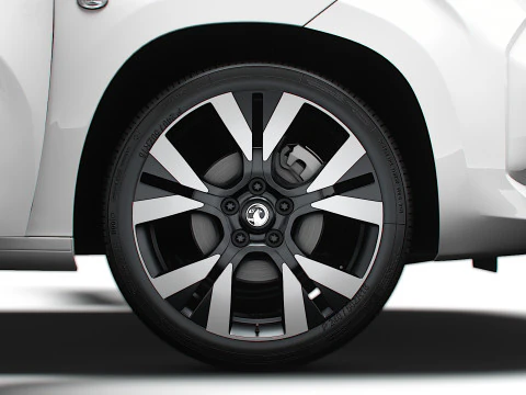 Vauxhall Combo e LWB Van HQ Interieur 2024 3D Modell