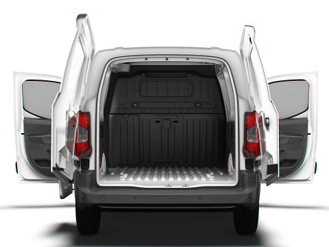Vauxhall Combo e LWB Van HQ Interior 2024 3D Model