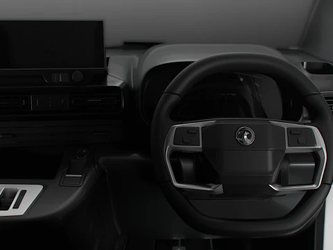Vauxhall Combo e LWB Van HQ Interieur 2024 3D Modell