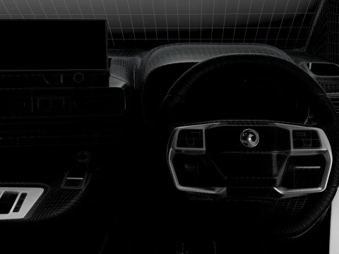 Vauxhall Combo e LWB Van HQ Interieur 2024 3D Modell