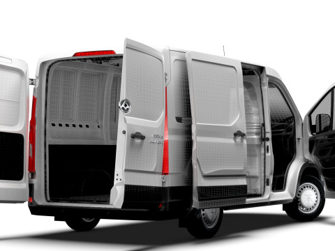 Maxus Deliver 9 Van L1H1 HQInterior 2024 3D Model
