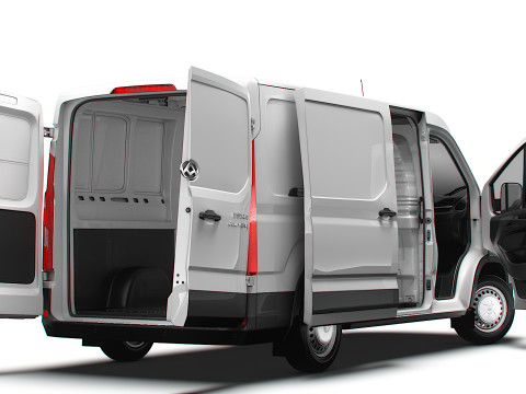 Maxus Deliver 9 Van L2H1 HQInterior 2024 Modelo 3D