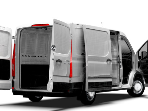 Maxus Deliver 9 Van L2H1 HQInterior 2024 Modelo 3D