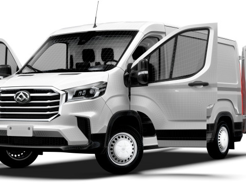 Maxus Deliver 9 Van L2H1 HQInterior 2024 Modelo 3D