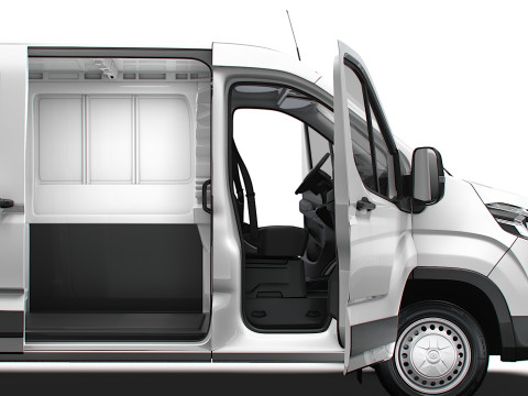 Maxus E Deliver 9 Van L1H1 HQInterior 2024 3D Model