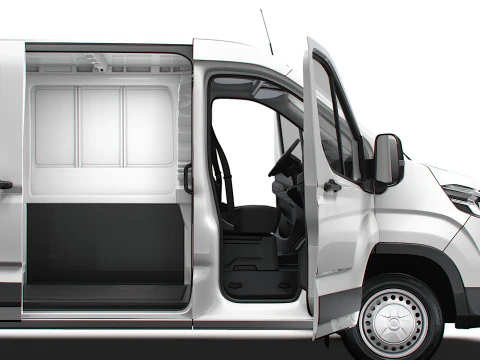 Maxus E Deliver 9 Van L1H1 HQInterior 2024 3D Model