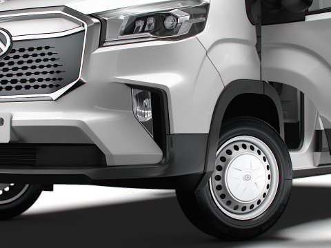 Maxus E Deliver 9 Van L1H1 HQInterior 2024 3D Model