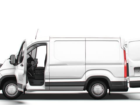Maxus E Deliver 9 Van L1H1 HQInterior 2024 3D Model