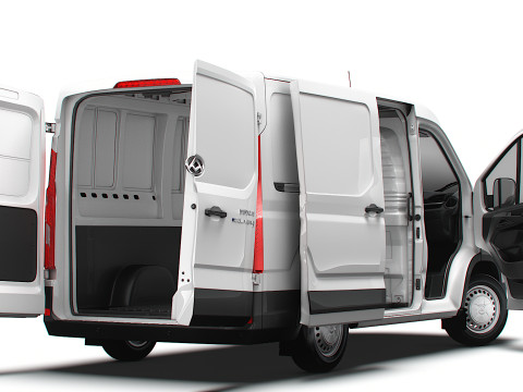 Maxus E Deliver 9 Van L1H1 HQInterior 2024 3D Model