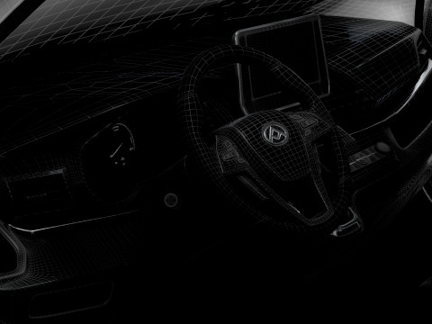 Maxus E Deliver 9 Van L1H1 HQInterior 2024 3D Model