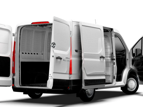 Maxus E Deliver 9 Van L1H1 HQInterior 2024 3D Model