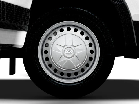 Maxus E Deliver 9 Van L1H1 HQInterior 2024 3D Model
