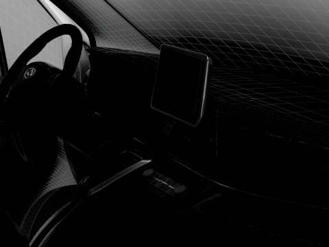 Maxus E Deliver 9 Van L1H1 HQInterior 2024 3D Model