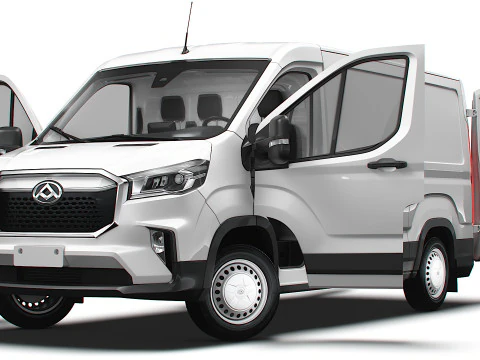Maxus E Deliver 9 Van L2H1 HQInterior 2024 3D Model
