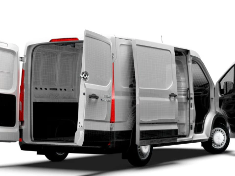 Maxus E Deliver 9 Van L2H1 HQInterior 2024 3D Model