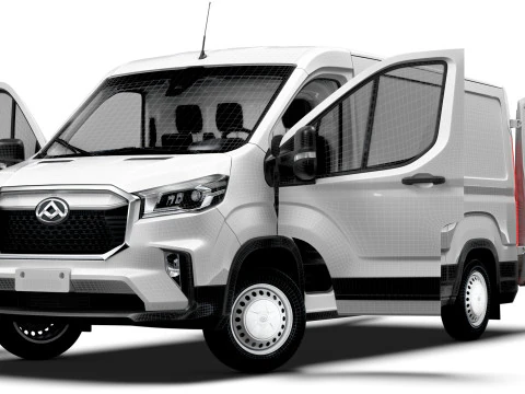 Maxus E Deliver 9 Van L2H1 HQInterior 2024 3D Model