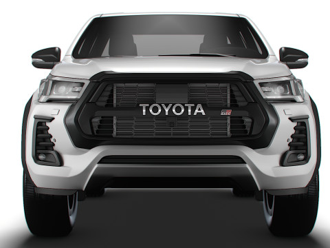 Toyota HiluxGR SPORT 2024 Modelo 3D