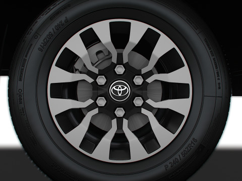Toyota HiluxGR SPORT 2024 Modelo 3D