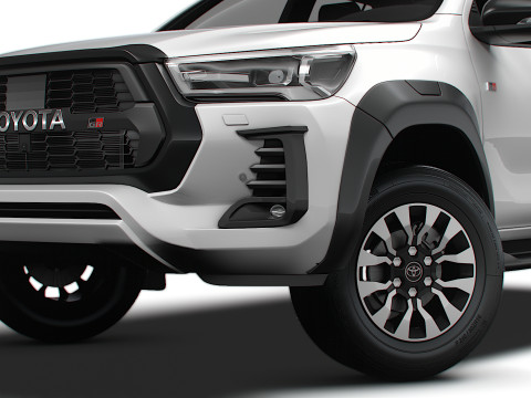 Toyota HiluxGR SPORT 2024 Modelo 3D