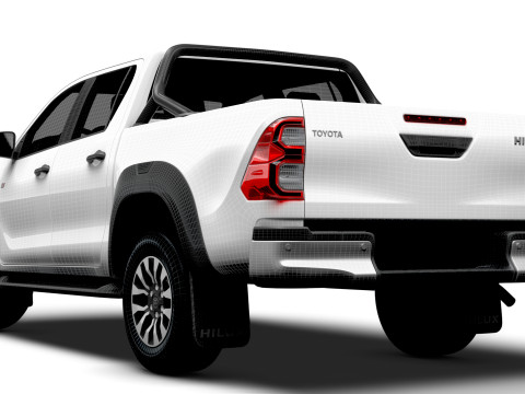 Toyota HiluxGR SPORT 2024 Modelo 3D