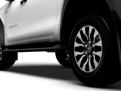 Toyota HiluxGR SPORT 2024 Modelo 3D