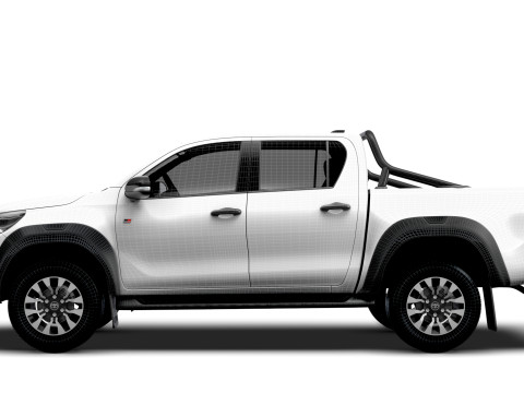 Toyota HiluxGR SPORT 2024 Modelo 3D