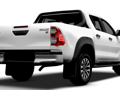 Toyota HiluxGR SPORT 2024 Modelo 3D