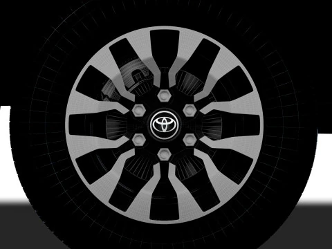 Toyota HiluxGR SPORT 2024 Modelo 3D