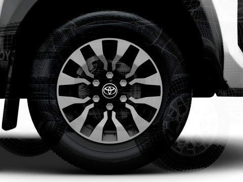 Toyota HiluxGR SPORT 2024 Modelo 3D