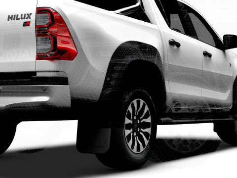 Toyota HiluxGR SPORT 2024 Modelo 3D