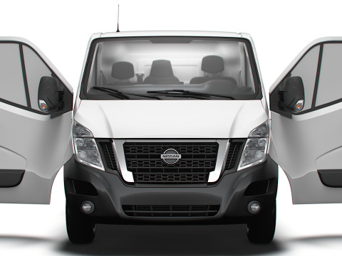 Nissan NV400 Van L1H1 HQ Interior 2021 Model 3D
