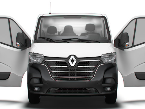 Renault Master Van L1H1 HQInterior 2023 Modello 3D