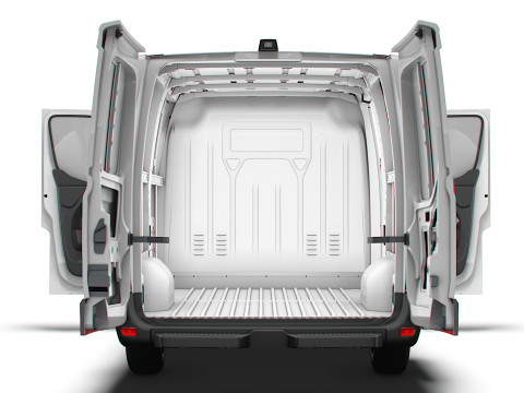 Renault Master Van L1H1 HQInterior 2023 Modello 3D