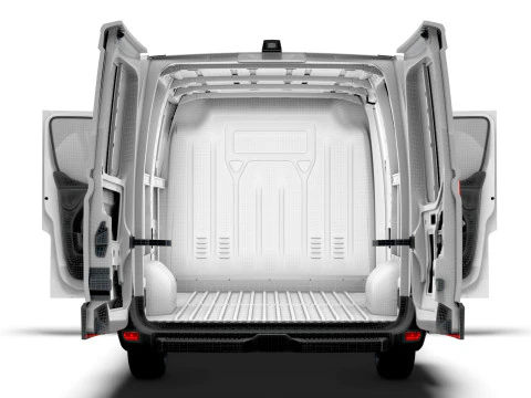 Renault Master Van L1H1 HQInterior 2023 3D Model