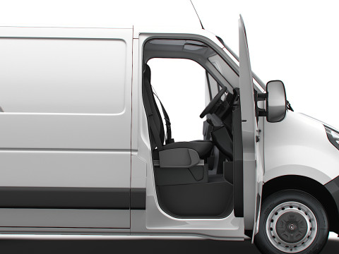 Vauxhall Movano Van L1H1 HQInterior 2021 3D Model