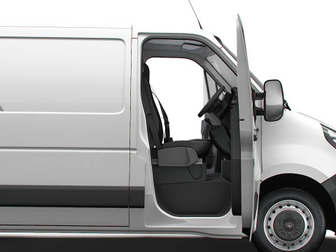 Vauxhall Movano Van L1H1 HQInterior 2021 3D Model