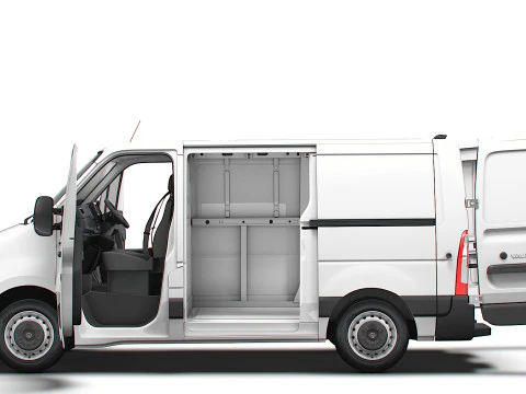 Vauxhall Movano Van L1H1 HQInterior 2021 3D Model