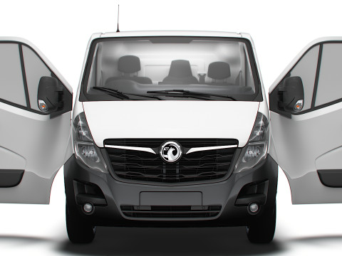 Vauxhall Movano Van L1H1 HQInterior 2021 3D Model