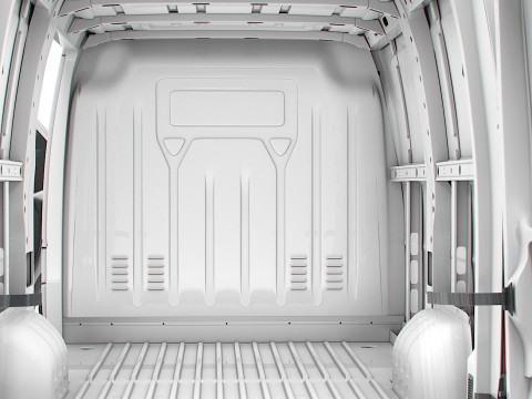 Vauxhall Movano Van L1H1 HQInterior 2021 3D Model