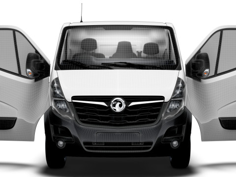 Vauxhall Movano Van L1H1 HQInterior 2021 3D Model