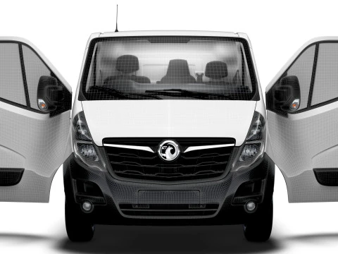 Vauxhall Movano Van L1H1 HQInterior 2021 3D Model