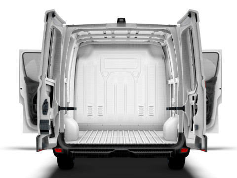Vauxhall Movano Van L1H1 HQInterior 2021 3D Model